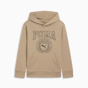 Sudadera con capucha para niños grandes PUMA SQUAD, OAK BRANCH, extralarge
