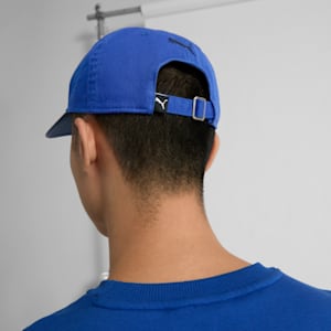 Gorra ajustable con el logotipo No. 1, BLUE, extralarge