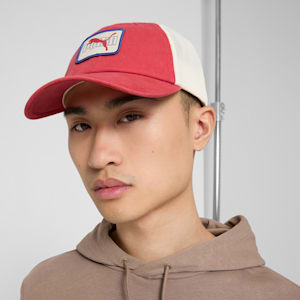Retro Trucker Cap, MEDIUM RED, extralarge