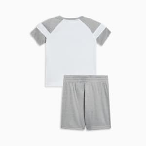 2-Piece Interlock Toddlers' Tee And Shorts Set, PUMA WHITE, extralarge