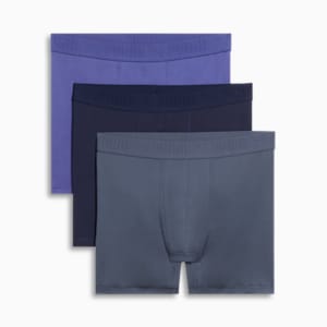Men's Ultra Soft Boxer Briefs (3 Pack), BLUE, extralarge
