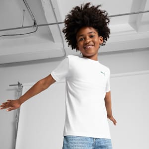 Paradise Big Kids' Graphic Tee, PUMA WHITE, extralarge