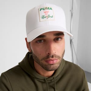 NYC Flagship Lafayette Stretch Fit Cap, WHITE, extralarge