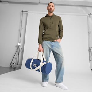 Lorimer Canvas Duffel Bag, NAVY, extralarge