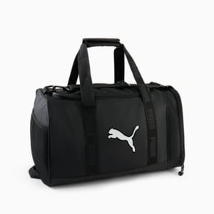 Small Gym Duffel Bag, BLACK/WHITE, extralarge