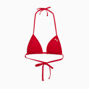 Women's Triangle Bikini Top, FOR ALL TIME RED, extralarge
