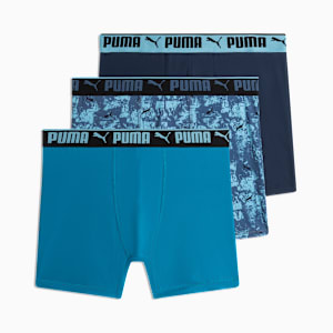 3PK Mens Athletic Crackle Men, BLUE, extralarge