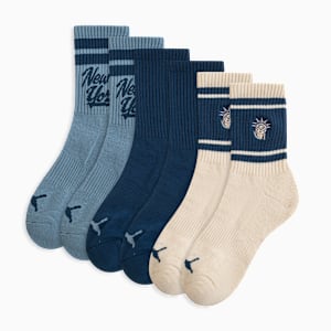 3PK Womens 1/2 Terry Low Cre Women, CREAM, extralarge