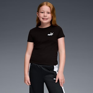Playera corta Essentials para niños grandes, PUMA BLACK, extralarge