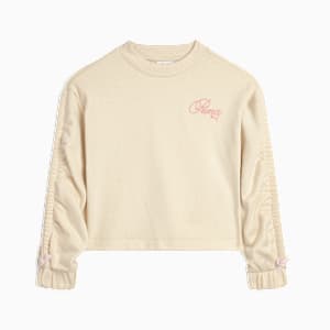 Chemise en molleton à col rond Bow Society Enfant, ALPINE SNOW, extralarge