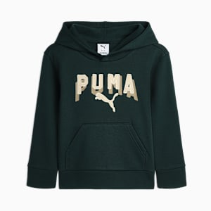 Sudadera con capucha de tejido polar Class Pack infantil, GREEN TERRAIN, extralarge