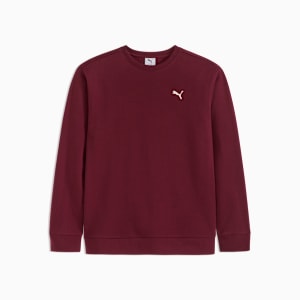 Class Pack Big Kids' Fleece Crewneck Sweatshirt, RUBY SHIMMER, extralarge