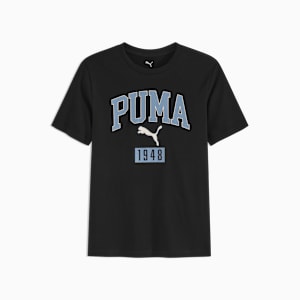 Class Pack Little Kids' Graphic Tee, PUMA BLACK, extralarge