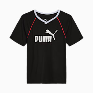 Sport Pack Big Kids' Cotton Jersey Tee, PUMA BLACK, extralarge