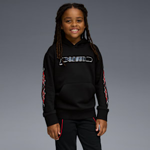 Sudadera con capucha Essentials para niños grandes, PUMA BLACK, extralarge