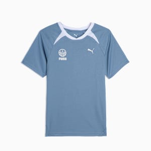 House of Graphics Little Kids' Graphic Tee, COOL BLUE, extralarge
