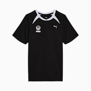 House of Graphics Big Kids' Graphic Tee, PUMA BLACK, extralarge