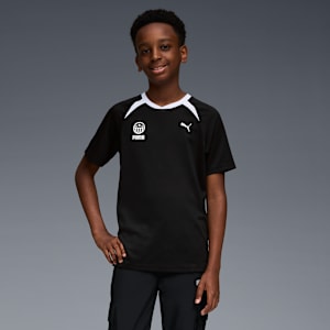 House of Graphics Big Kids' Graphic Tee, PUMA BLACK, extralarge