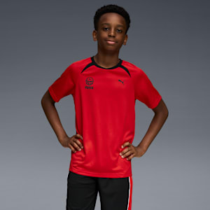 Playera estampada House of Graphics para niños grandes, FOR ALL TIME RED, extralarge