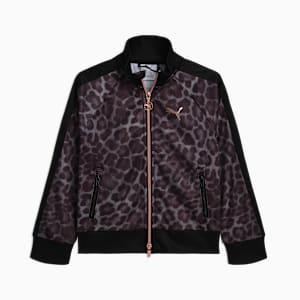 Veste de course en textile épais Animal Pack Enfant, PUMA BLACK, extralarge