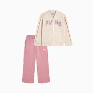 Matching Sets Toddlers' Fleece Jacket and Wide Leg Pants, ALPINE SNOW, extralarge