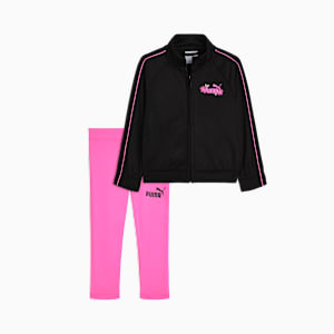Ensembles assortis veste de course piste et legging Bébé, PUMA BLACK, extralarge