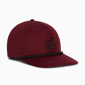 NY Apple Flat Brim Adjustable, MAROON, extralarge