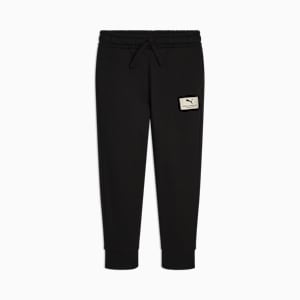 Class Pack Big Kids' Low Rise Fleece Joggers, PUMA BLACK, extralarge