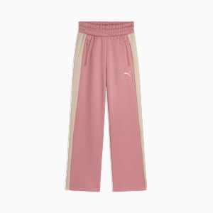 T7 Big Kids' Heavyweight Wide Leg Pants, POISED PINK, extralarge