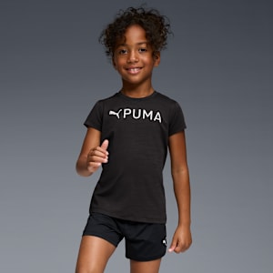T-shirt évacuant l'humidité Active Essentials Enfant et adolescent, BLACK HEATHER, extralarge