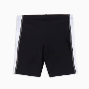 キッズ プーマ アクティブ スポーツ スイム パンツ M 120-160cm, black / white, extralarge-JPN