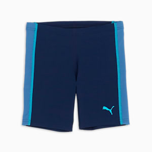 キッズ プーマ アクティブ スポーツ スイム パンツ M 120-160cm, navy / blue, extralarge-JPN