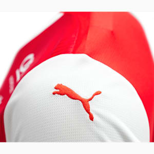 メンズ 2024-25 スタッド ランス ホーム レプリカ 半袖 ユニフォーム, PUMA Red-PUMA White, extralarge-JPN