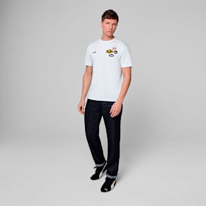 WILLIAMS FW PATCHES SE TEE Unisex, Whispering Blue, extralarge