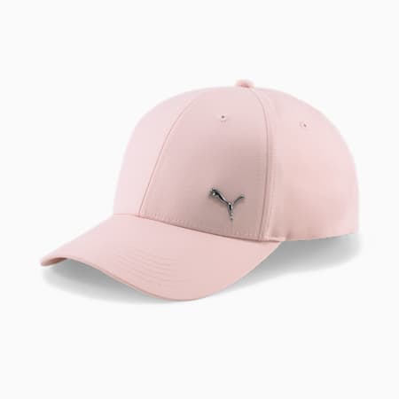 Metal Cat Cap, Rose Quartz, small-PHL