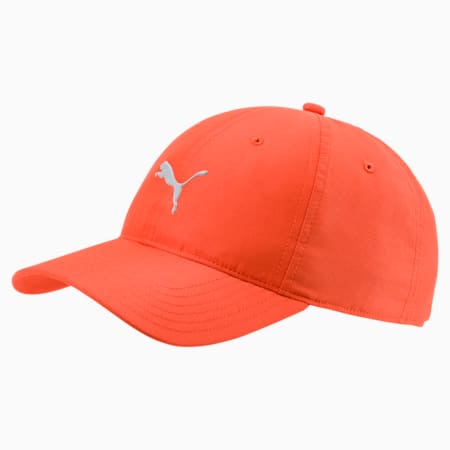 Golf Men's Pounce Adjustable Cap, Vibrant Orange, small-IND