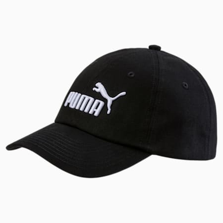 ESS Woven Cap - Youth 8-16 years, Puma Black-No.1, small-AUS
