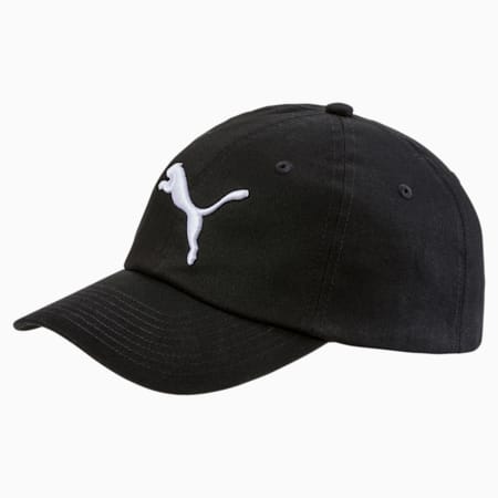 ESS Woven Cap Youth 8 16 years Puma Black Big Cat PUMA Shop All Puma PUMA