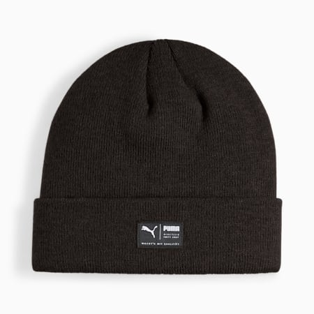 Archive Melierte Beanie, Puma Black, small