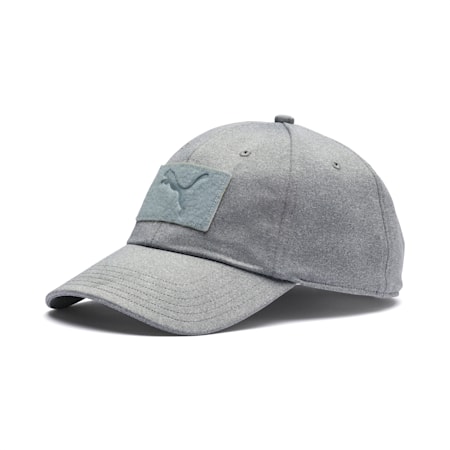 Utility Patch Adjustable Golf Cap, Quarry, small-SEA