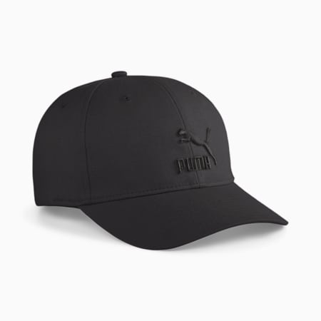 Archive Logo Baseball Cap, Puma Black-black Logo, small