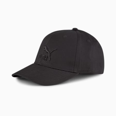 Archive Logo Baseball Cap, Puma Black-black Logo, small-THA