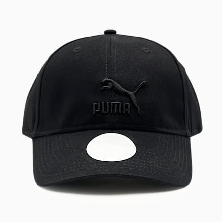아카이브 로고 캡<br>Archive Logo BB Cap, Puma Black-black Logo, small-KOR