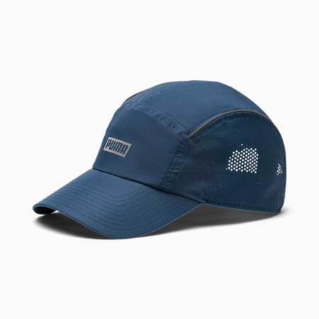 Performance Running Cap, Dark Denim, small-SEA