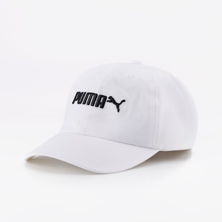 Essentials No. 2 Logo Cap, Puma White, small-PHL