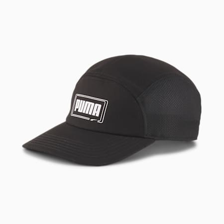 Five-Panel Cap, Puma Black, small-SEA