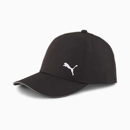 หมวกแก๊ปสำหรับวิ่ง Essentials, Puma Black, small-THA