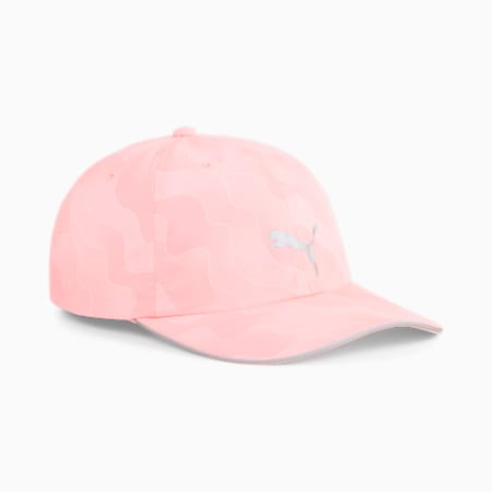 Quick Dry Women's Running Cap, Koral Ice-Alpine Snow, small-THA