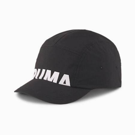 Short Visor Cap, Puma Black, small-PHL