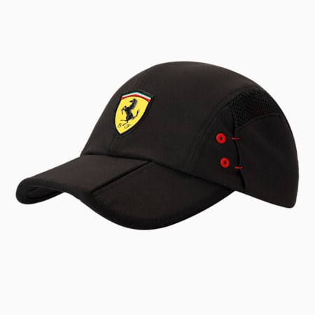 Scuderia Ferrari RCT Unisex Motorsport Cap, Puma Black, small-IND